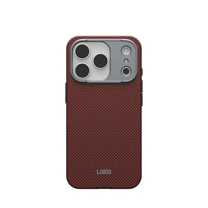 URBAN ARMOR GEAR UAG Designed for iPhone 17 Pro Case Fibr Armr - Compatible with MagSafe Military Grade Protective Cover, Solar Flare/Charcoal - color: Fibr Armr - Solar Flare/Charcoal