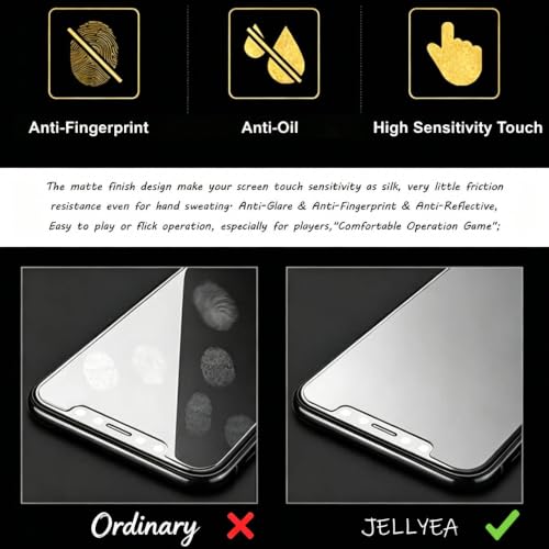 3 Pack Matte Tempered Glass for iPhone 14 Pro Max Matte Screen Protector | Anti-Glare Anti-Fingerprint Anti-Scratch Case Friendly Bubble Free for Apple iPhone 14 Pro Max, 6.7” - size: iPhone 14 Pro Max - 6.7”