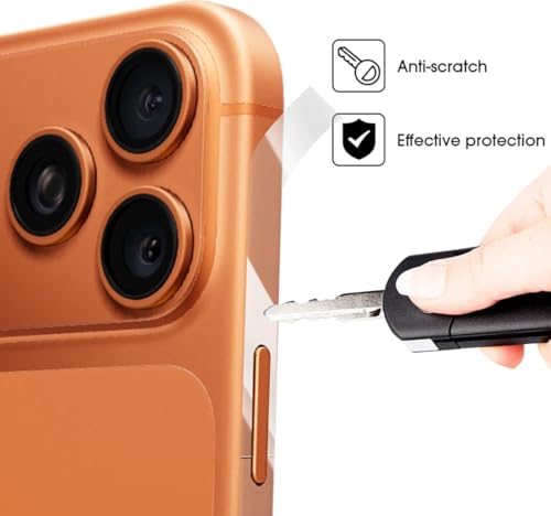 Ultra Thin Transparent Side Film For iPhone 17 Pro Max Frame Protective Guard Film - 3 packs/TPU Hydrogel