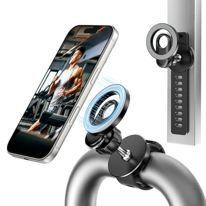 Itramax 360° Magnetic Stroller Phone Mount with Adjustable Silicone Strap