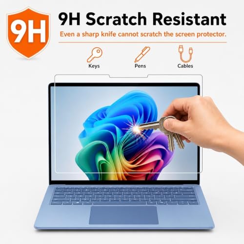Megoo Screen Protector for Microsoft Surface Laptop 8/7 13.8 Inch - size: Surface Laptop 13.8"