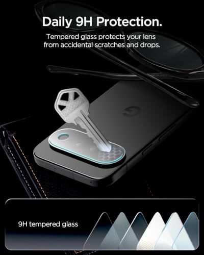 Spigen Glas.tR EZ FIT Pro Optik Camera Lens Protector for Pixel 11 - size: Pixel 11