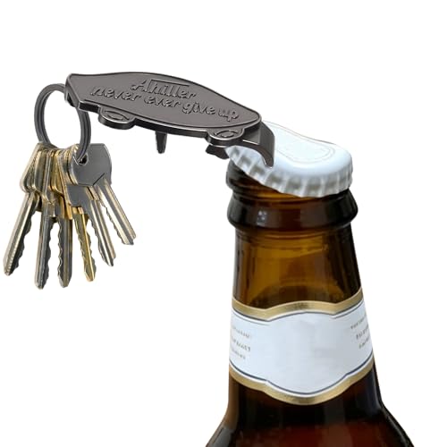 Ahiller Keychain Bottle Opener and Simple Phone Stand - color: Gunmetal