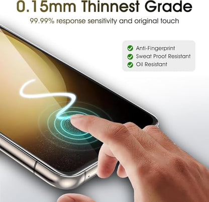3 Pack for Samsung Galaxy S25 Screen Protector Flexible Soft - size: Samsung Galaxy S25