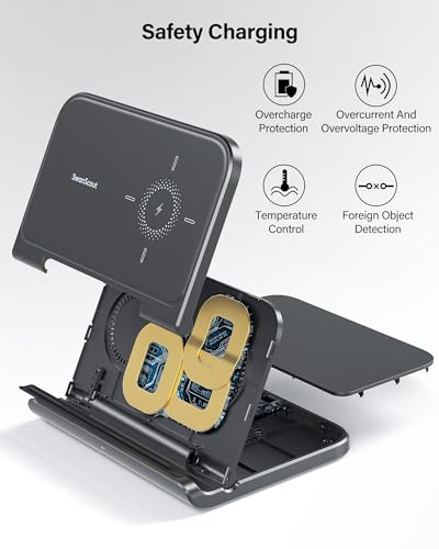 Wireless Charger for Samsung Z Fold 8/8 Ultra/7/6/5/4/3/Pixel 10 Pro Fold
