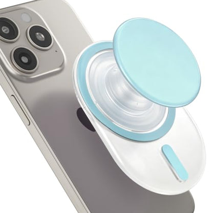 AUROX Magnetic Phone Grip Holder for Magsafe Phone Grips, Transparent Green - color: Transparent Grass Green