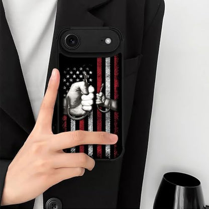 case for iPhone 17 Air,Compatible with Magsafe,All-Round Protection Shockproof Anti-Scratches TPU Case Cover-Fishing American Flag - color: Fishing American flag, size: IPhone 17 Air