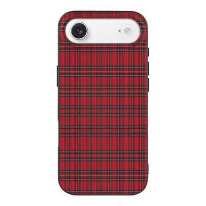 Royal Stewart TartanAnti-Yellowing Soft TPU Phone Case for iPhone 17, Shockproof and Scratch-Resistant Case - color: black-style-5