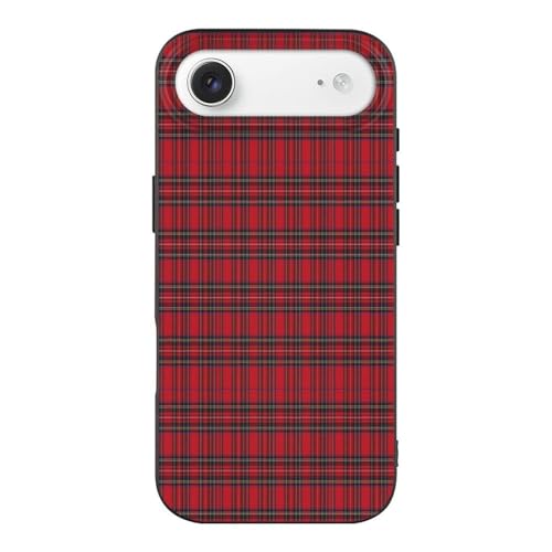 Royal Stewart TartanAnti-Yellowing Soft TPU Phone Case for iPhone 17, Shockproof and Scratch-Resistant Case - color: black-style-5