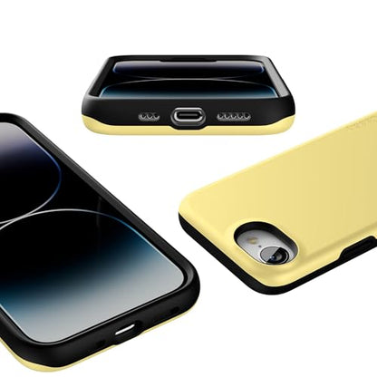 Casely iPhone 16e Case | Butter Me Up | Butter Yellow | Bold Protective Design | Compatible with MagSafe - color: Butter Me Up | Butter Yellow