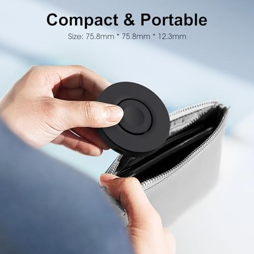 Upgraded for Apple Watch Charger, Foldable Travel Fast Charging Dock - color: Black