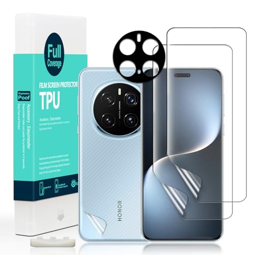 Ibywind for Honor Magic7 Pro 5G Screen Protector,2-Pack,Hydrogel Film with Camera Lens Protector,Easy Installation Tool,Bubble-Free,Fingerprint Unlock Compatible,Anti-Shatter,Anti-Scratch - size: Magic 7 Pro 6.8 inch