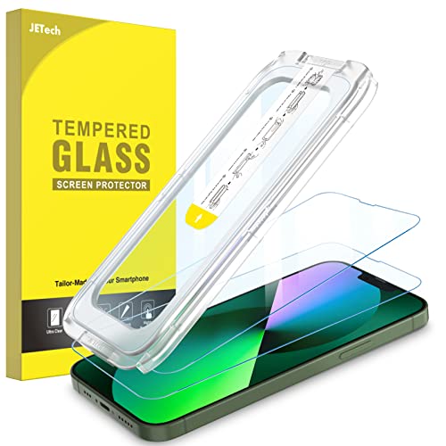 JETech One Touch Screen Protector for iPhone 13/13 Pro/17e, 2-Pack - size: iPhone 13/13 Pro/17e