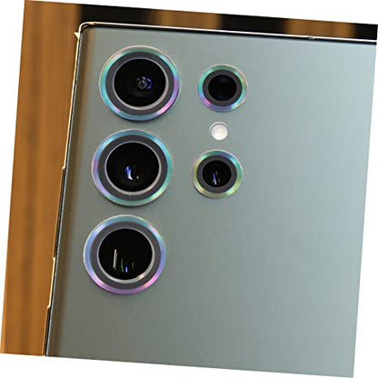Angoily 2set Scratch Camera Lens Protectors for Ultra Tempered Film Easy Installation High Transparency Prevents Damage and Maintains Image Quality