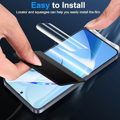 LYWHL 5 Pack for Samsung Galaxy S25 Screen Protector [Like Original Fingerprint Unlock], Real Invisible Self-Healing Protective S25 Film [Not Glass], HD Clear, Case Friendly, Scratch-Resistant - size: 6.2 inch - Samsung Galaxy S25