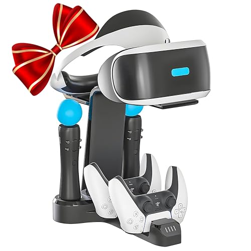 VR Charging Stand, PSVR Charging Station for PS5 - Black - color: PlayStation 5