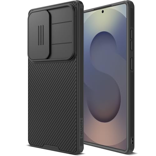 Nillkin for Samsung Galaxy S25 Ultra Case with Camera Cover, [Lens Protection] Mil-Grade Shockproof Protective Bumper Hard Cover Slim Phone Case for Galaxy S25 Ultra Cases 6.9'' Black - color: Black, size: Galaxy S25 Ultra Camera Protection Case