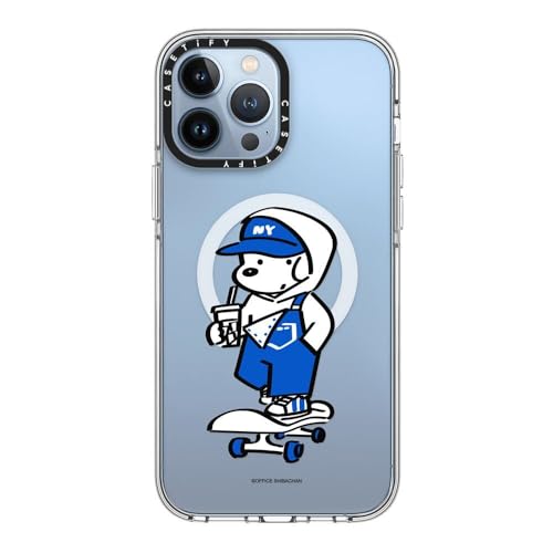 CASETiFY for iPhone 13 Pro Max Case - Impact Clear Compatible with MagSafe | Not Yellowing | 6.6 ft. 3x Military Grade Drop Protection | Skater JOHN (Overalls) | Clear - color: Skater JOHN (Overalls), size: Iphone 13 Pro Max (6.7")