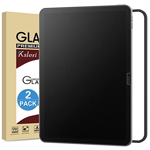 2 Pack Matte Glass Screen Protector for iPad A16 11 Inch (2025 11th Generation) / iPad 10th Generation 10.9” 2022 (Not Privacy) Anti Glare Anti Fingerprint Tempered Glass with Alignment Frame - size: iPad 11th 11"/10th 10.9"