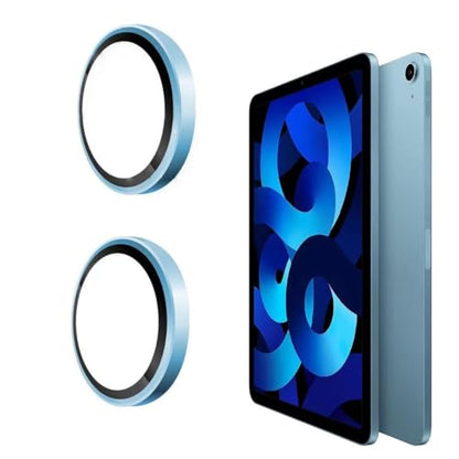 For iPad Air 13 & 11 Inch Camera Lens Protector Tempered Glass (M4) 2026 / 7th (M3) 2025 / 6th (M2) 2024- 2 Packs -Compatible with iPad 11th A16,iPad Mini 7 / Mini 6, iPad Air 2020/2022,iPad 10th Gen-Blue - color: Blue