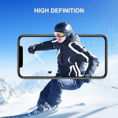 SIBEITU 3+3 Pack Screen Protector + Camera Lens Protector for iPhone 11 | 6.1 Inch HD 9H Hardness Tempered Glass Film, Scratch Resistant, Sensor Protection, Case Friendly, High Response, Bubble Free - size: iPhone 11 6.1"