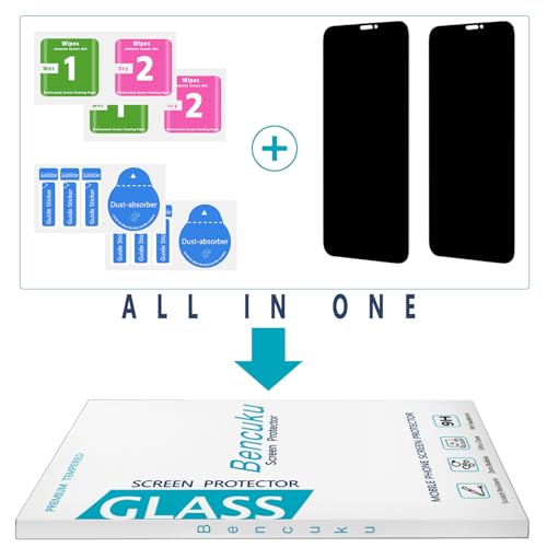 2 Pack Privacy Screen Protector for Apple iPhone 11, iPhone XR