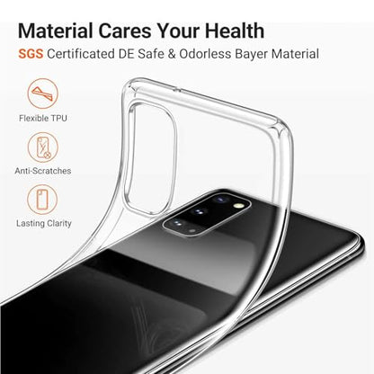 Phone Case for Vivo T3 Ultra (6.78"), Clear TPU Soft Silicone Cover [Ultra-Thin X Anti Yellow] Shockproof Anti-Drop Protective Shell Cover for Vivo T3 Ultra - Transparent