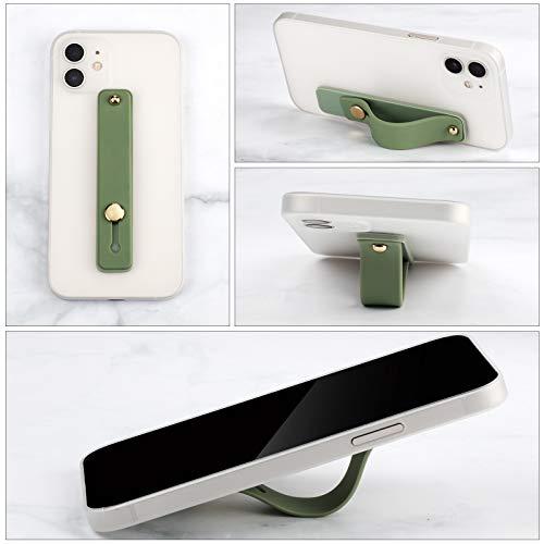 Weewooday 12 Pcs Phone Finger Strap, Soft Colors - color: Soft Colors