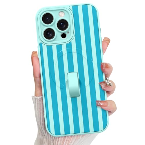KANGHAR Compatible with iPhone 15 Pro Case Stripes -Blue - color: Blue-Stripes, size: iPhone 15 Pro