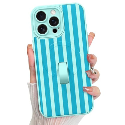 KANGHAR Compatible with iPhone 15 Pro Case Stripes -Blue - color: Blue-Stripes, size: iPhone 15 Pro