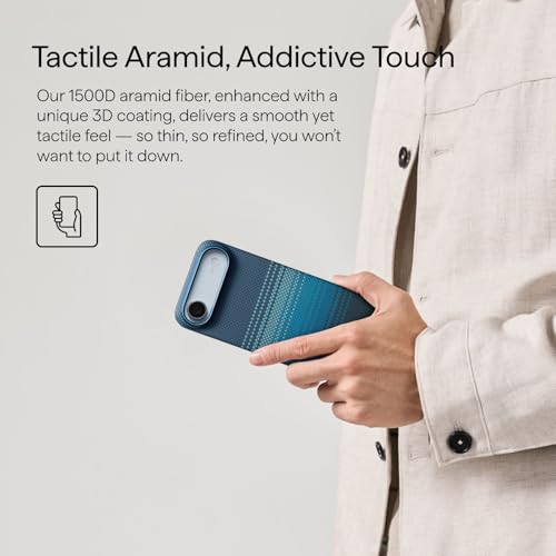 pitaka for iPhone Air Case with Caseless Touch Feeling, Ultra Slim-Moonrise - color: Moonrise