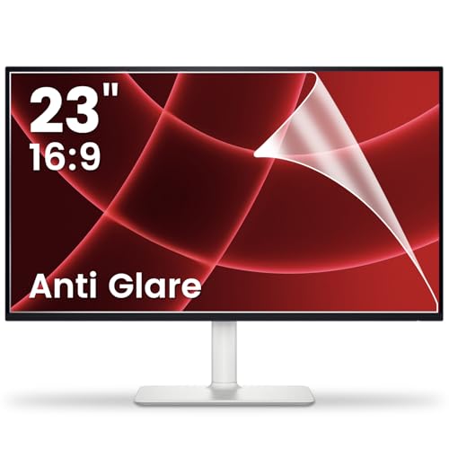F FORITO 2-Pack 23 inch 16:9 Matte Anti Glare Computer Screen Cover, Anti Glare Eye Protection Film Compatible with All 23" Widescreen Monitors with 16:9 Aspect Ratio (20" W x 11.3" H) Not for 16:10 - size: 23 Inch (Diagonal) - 16:9 Aspect Ratio