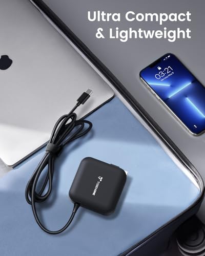 TobenONE 100W USB C Laptop Charger, Universal GaN III Power Supply Adapter