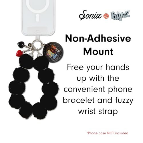 Sonix Phone Wristlet - Detachable Universal Smartphone Wrist Strap, Hands-Free Lanyard Cellphone Bracelet with Tether Tab - color: Bratz 25th Anniversary