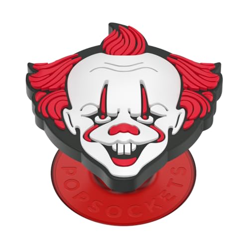 PopSockets Phone Grip with Expanding Kickstand, Adhesive Grip, PopOut, WB Horror, Halloween PopSocket - Pennywise - color: Pennywise, style: Adhesive