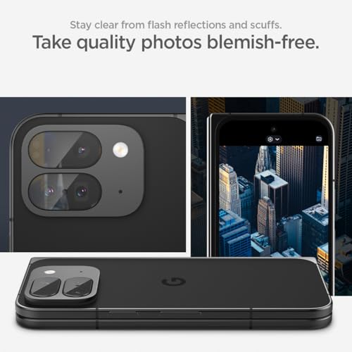 Spigen Glas.tR EZ FIT Optik Camera Lens Protector for Pixel 9 Pro Fold - size: Pixel 9 Pro Fold