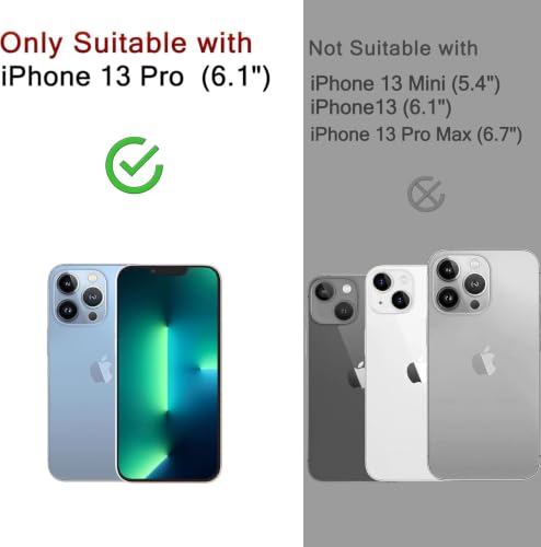 Ferilinso 3 Pack Screen Protector for iPhone 13 Pro, Tempered Glass, HD - size: iPhone 13 Pro 6.1 INCH