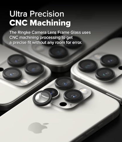 Ringke for iPhone 16 Pro Max / 16 Pro Camera Lens Protector [2 Pack] - size: iPhone 16 Pro / iPhone 16 Pro Max