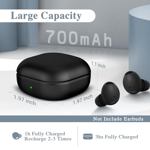 Replacement Charging Case for Samsung Galaxy Buds Pro 2 SM-R510 – Wireless Charger, 770mAh Battery, LED Indicator, Fast Charging