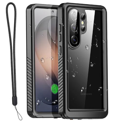 AICase for Samsung Galaxy S26 Ultra Case Waterproof, Clear Water Proof Shockproof Snowproof Dustproof Full Body Rugged Transparent Underwater Phone Case for Galaxy S26 Ultra Built-in Screen Protector - size: S26 ULTRA