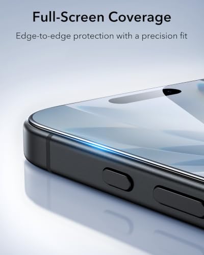 ESR 3 Pack for iPhone 17/iPhone 16 Pro Screen Protector, Classic - size: iPhone 17/16 Pro 6.3 inch