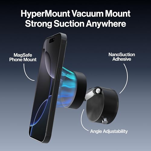 Statik HyperMount (Gen 2) Magnetic Phone Holder, for iPhone and Android - size: 1 Pack