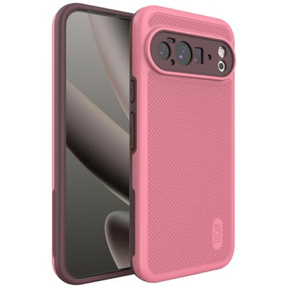 TUDIA MergeGrip [Military Grade] Cases for Google Pixel 10 Pro XL (2025), [Drop Tested] Dual-Layer Shockproof Rugged Slim Anti-Slip Heavy Duty Protective Phone Case Pixel Pro 10 XL Cover – Smokey Pink - color: Smokey Pink, size: Pixel 10 Pro XL