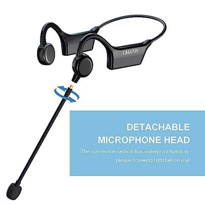 KIMAFUN 2.4G Fitness Headset Wireless Microphone, IP67 Waterproof - size: GWP91(1TX+1RX)