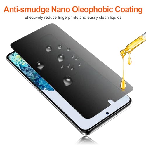 2 Pack for Samsung Galaxy S20 Matte TPU Privacy Screen Protector - size: Samsung Galaxy S20 6.2 Inch