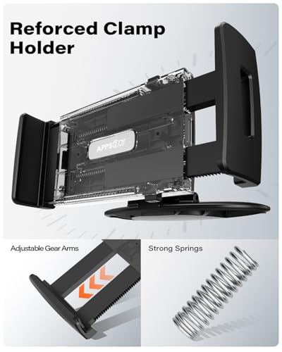 APPS2Car Sturdy CD Slot Tablet Car Mount Holder for 4.7-11" iPad iPhone - style: 1st Generation