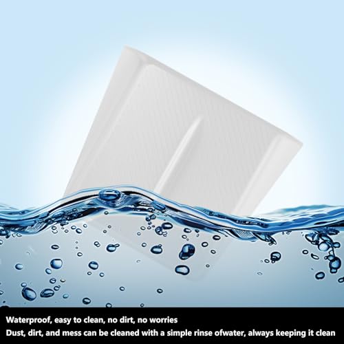 for 2026 2025 Tesla Model Y Juniper New Center Console Wireless Charging Pad Non-Slip Silicone Mat Wireless Charger Mat for Model Y Juniper Center Console (White) - color: White
