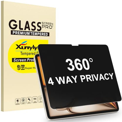 360° 4 Way Privacy Screen Protector for iPad Pro 13 Inch/Air 13" - color: iPad Air 13"/ iPad Pro 13"