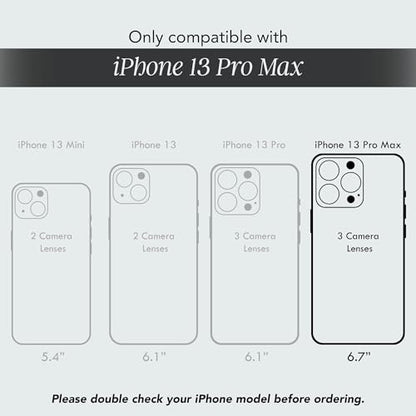COCOMII Rectangle for iPhone 13 Pro Max Case, Natural Real Mother of Pearl | Compatible with MagSafe Wireless Charging, Shockproof 10ft Drop Protection, Camera & Screen Protection, Premium Glossy Finish - color: Natural Real Mother of Pearl, size: iPhone