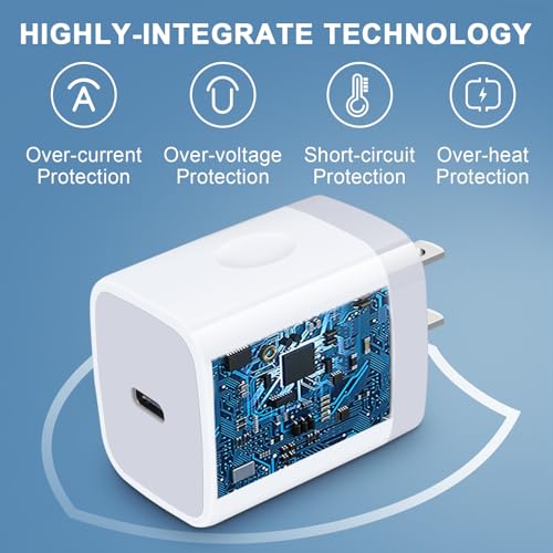 USB C Box Fast Charger Block for Samsung Galaxy A17 5G A16 A15/A54/A36/A37 - color: 1-white